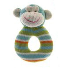 Lily and George Monkey Rattle